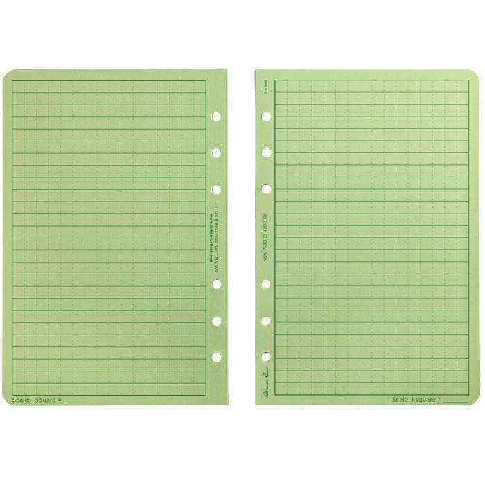 Recharge de 100 feuilles Rite In The Rain 12 × 18 cm perforées pour classeur six anneaux