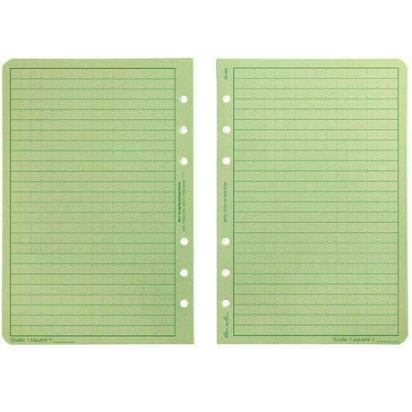 Recharge de 100 feuilles Rite In The Rain 12 × 18 cm perforées pour classeur six anneaux