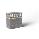 Réchaud pliant BCB FireDragon Mini Cooker MK2 en métal avec pare-vent réglable