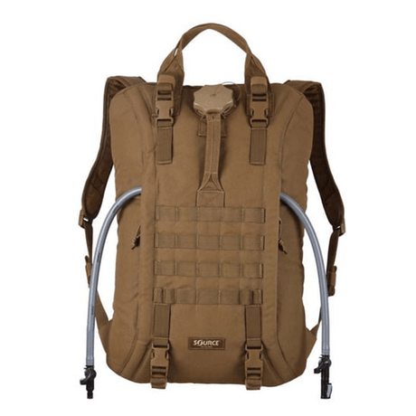 Réserve d'eau collective Source Tactical VHS 20 L en Cordura pour emploi en véhicule