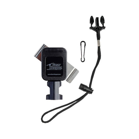 Rétracteur tactique Gear Keeper Sidearm Tether Low Force avec clip de ceinture rotatif