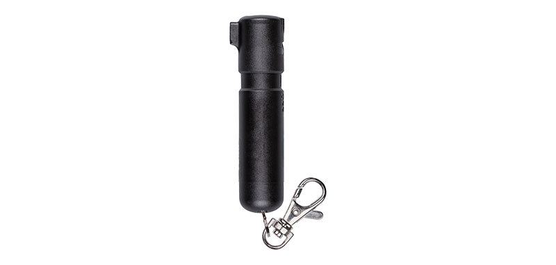 Aérosol lacrymogène ultra-compact Sabre Red Mighty Discreet jet filaire