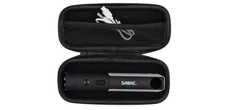 Appareil à impulsion électrique Sabre Red 1,75 µC avec lampe 200 lumens USB-C