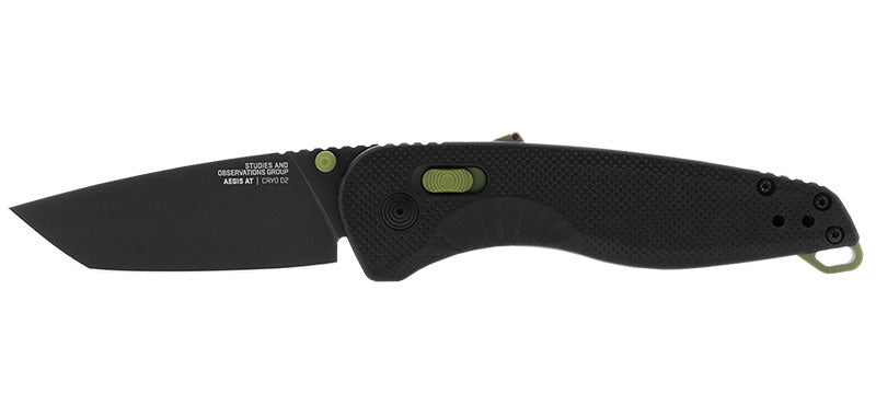 Couteau pliant SOG Aegis AT - Black & Moss acier CRYO D2 lame 79 mm