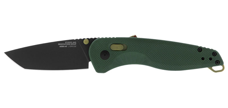 Couteau pliant SOG Aegis AT - Forest & Moss acier CRYO D2 lame 79 mm