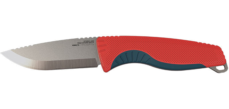Couteau à lame fixe SOG Aegis FX acier CRYO KRUPP 4116 lame 93 mm