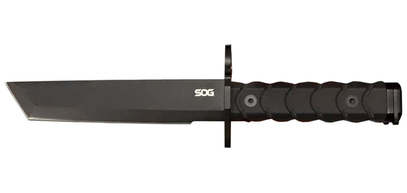 Couteau à lame fixe SOG Bayonet acier AUS8 lame 180 mm lame tanto