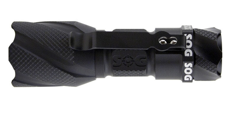 Lampe torche SOG Dark Energy 130 g pour éclairage embarqué fixation dédiée