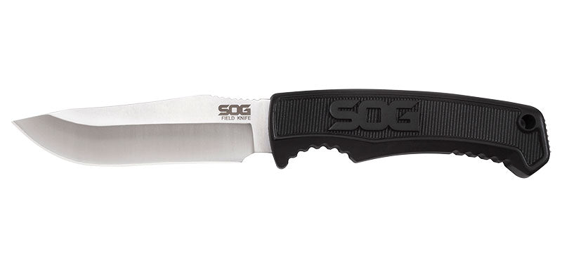Couteau à lame fixe SOG Field Knife acier 7Cr17Mov lame 102 mm lame clip point