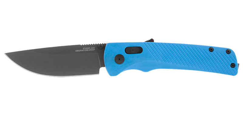 Couteau pliant SOG Flash AT - Civic Cyan acier CRYO D2 lame 88 mm