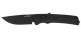 Couteau pliant SOG Flash AT - Blackout acier CRYO D2 lame 87 mm lame drop point