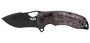 Couteau pliant SOG Kiku XR Fatcarbon acier XHP lame 77 mm lame drop point