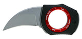 Couteau de cou SOG Rapid Hawk acier 420 lame karambit fil lisse pour la coupe au quotidien