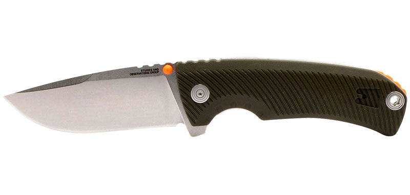 Couteau pliant SOG TELLUS FLK acier CRYO 440C lame 93 mm lame clip point