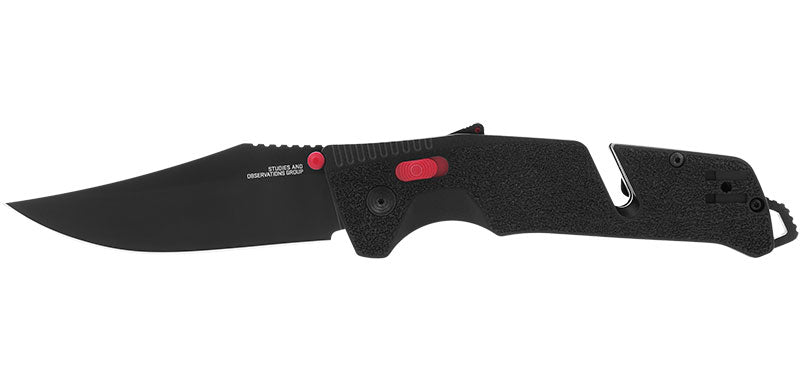 Couteau pliant SOG Trident AT acier CRYO D2 lame 94 mm lame clip point