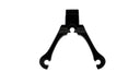 Tige de fixation Wiley X pour insert correcteur de masque Spear pièce de rechange