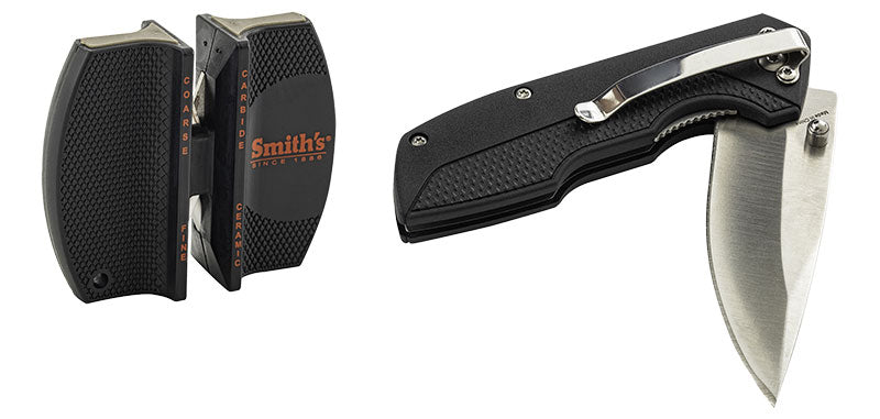Aiguiseur Smith's EdgeSport Combo pour la reprise de fil des lames de dotation