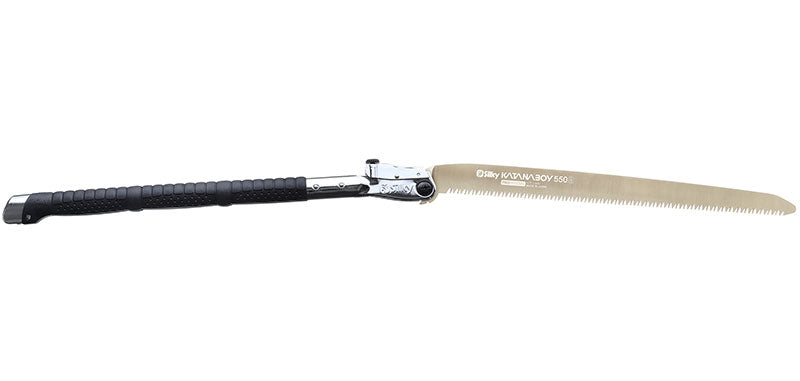 Scie Silky Katanaboy 550 pliante acier SK-4 lame 550 mm pour le travail en extérieur