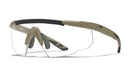 Monture de rechange Wiley X Saber Advanced semi-cerclée en nylon Triloid sans écran