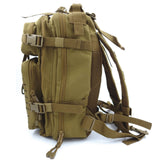 Sac à dos 27 L Assault Pack polyester 600D MOLLE à découpe laser