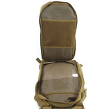 Sac à dos 27 L Assault Pack polyester 600D MOLLE à découpe laser