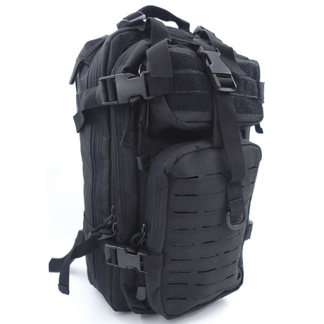 Sac à dos 27 L Assault Pack polyester 600D MOLLE à découpe laser