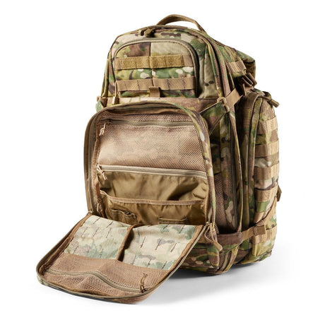 Sac à dos 5.11 Tactical RUSH 72 2.0 55 L en nylon 1050D avec arceau aluminium