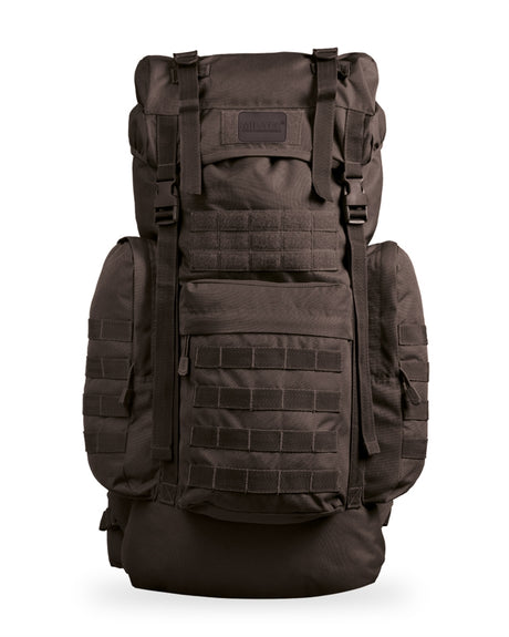 Sac à dos 72h Mil-Tec BW Gen. II 65 L en polyester 600D avec housse de pluie intégrée