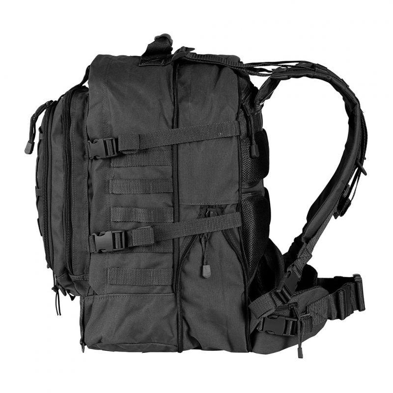 Sac à dos MODULABLE 45 / 60L Ares - Noir - Welkit.com