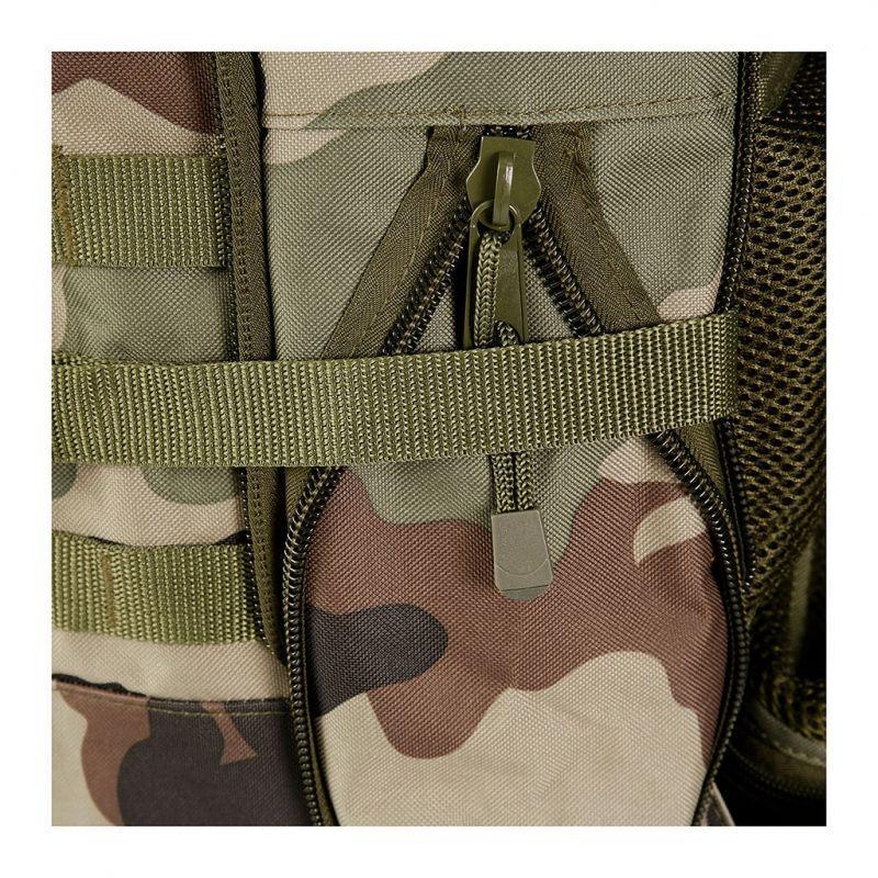 Sac à dos Ares modulable 45/60L à soufflet, dos rigide et système MOLLE, environ 2 kg