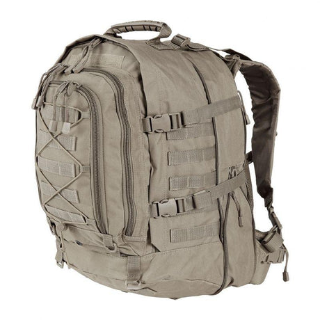 Sac à dos Ares modulable 45/60L à soufflet, dos rigide et système MOLLE, environ 2 kg