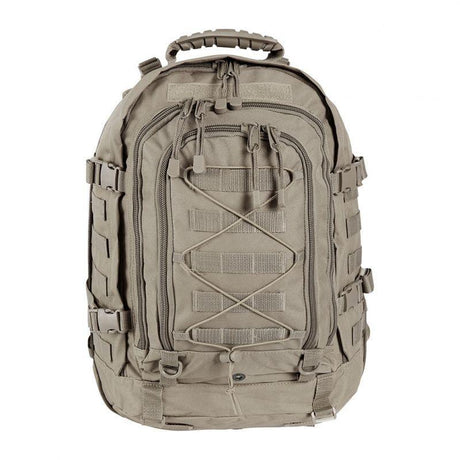 Sac à dos Ares modulable 45/60L à soufflet, dos rigide et système MOLLE, environ 2 kg