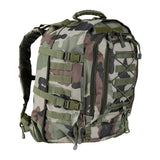 Sac à dos Ares modulable 45/60L à soufflet, dos rigide et système MOLLE, environ 2 kg