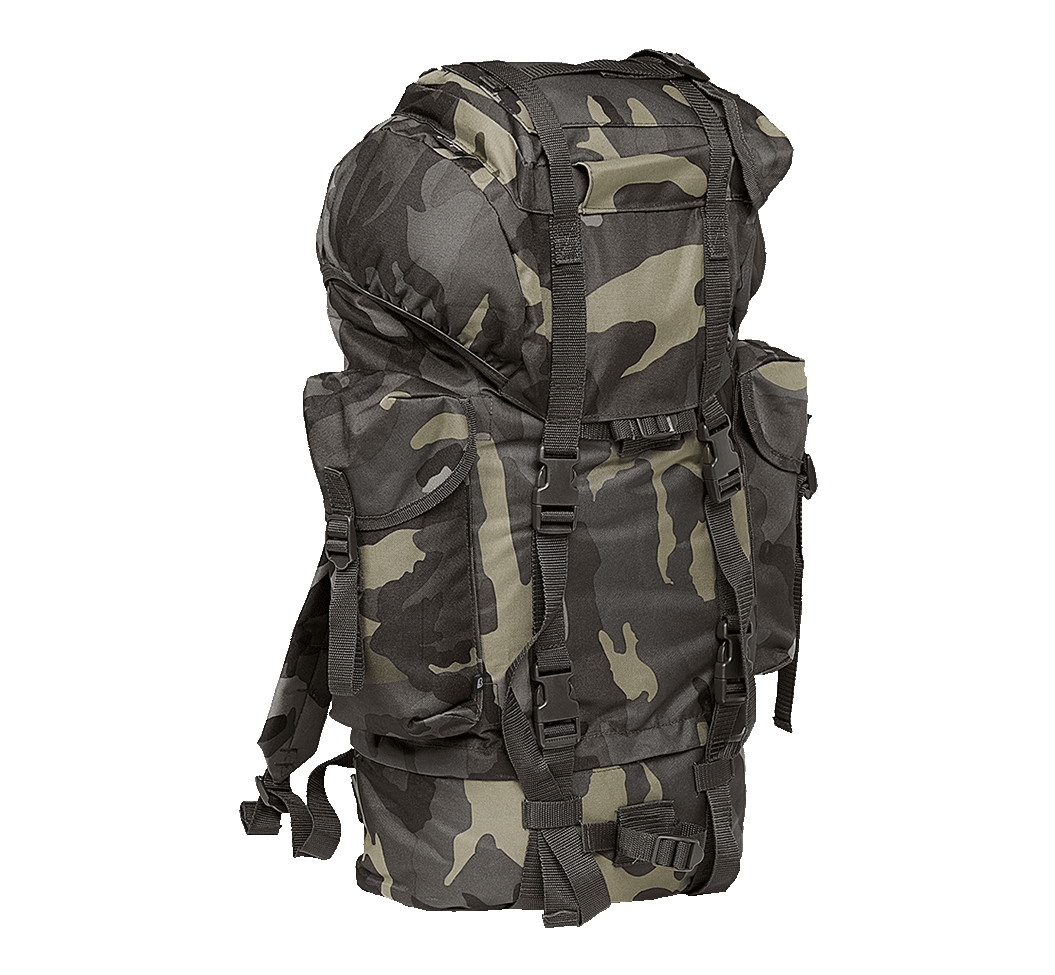 Sac à dos Brandit Combat 65 L polyester 600D compartiment bas pour chaussures