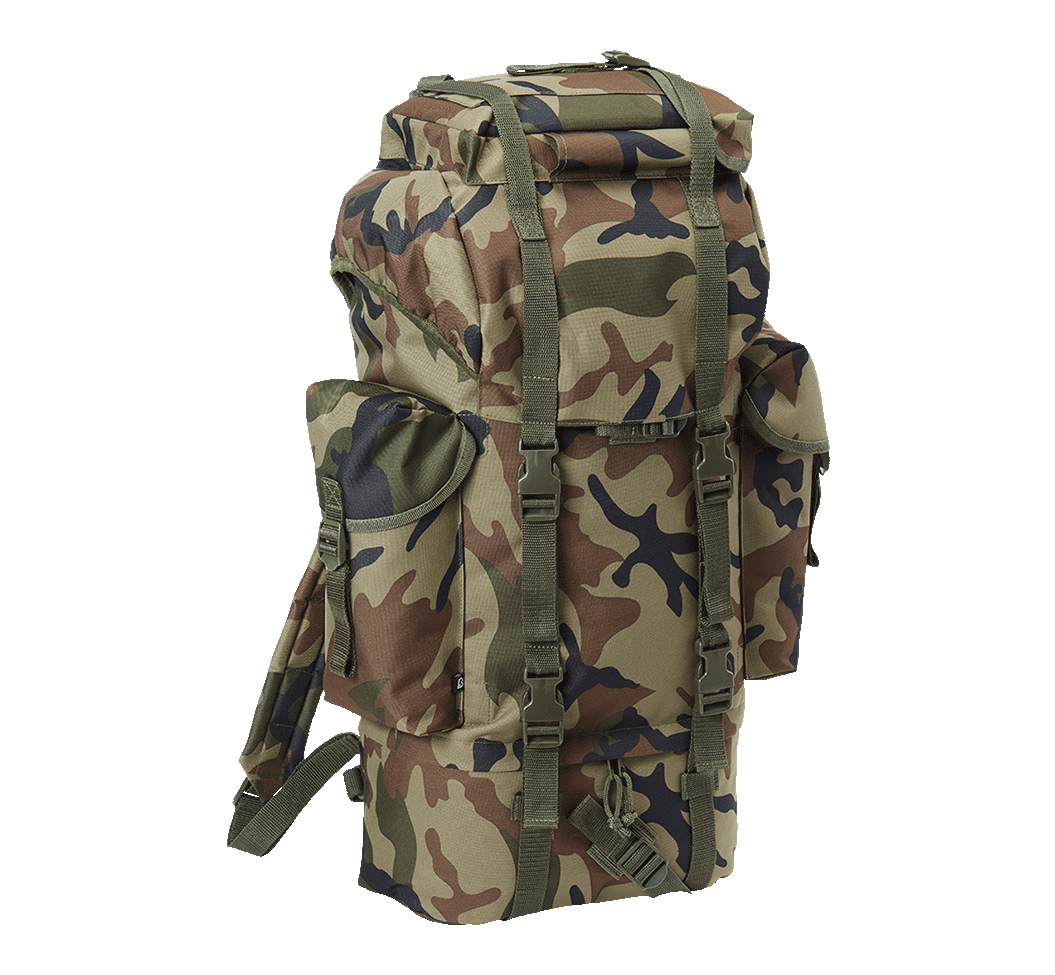 Sac à dos Brandit Combat 65 L polyester 600D compartiment bas pour chaussures