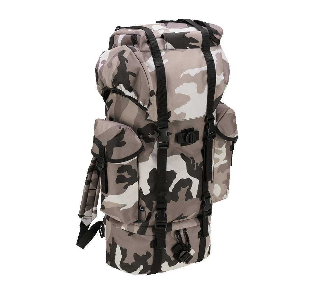 Sac à dos Brandit Combat 65 L polyester 600D compartiment bas pour chaussures