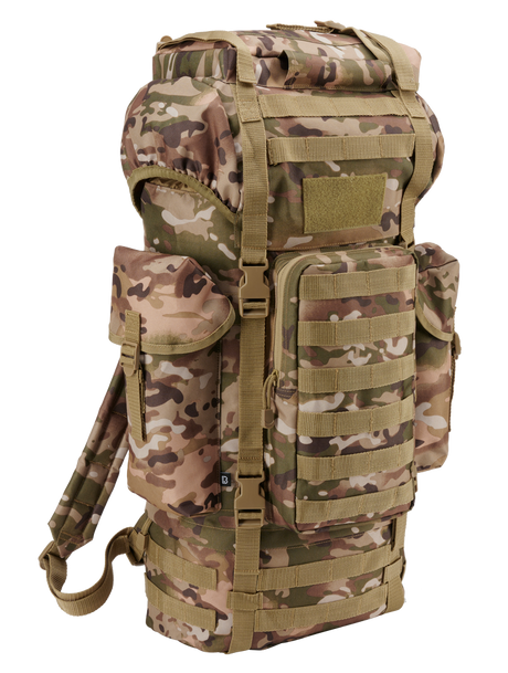 Sac à dos Brandit Combat MOLLE 65 L polyester 600D compartiment chaussures
