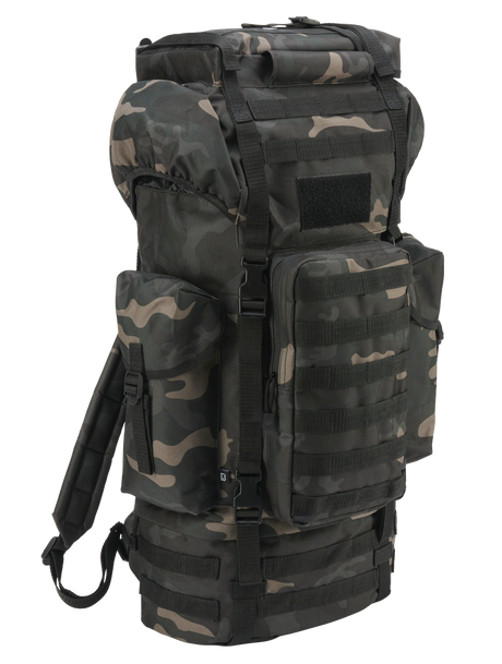 Sac à dos Brandit Combat MOLLE 65 L polyester 600D compartiment chaussures