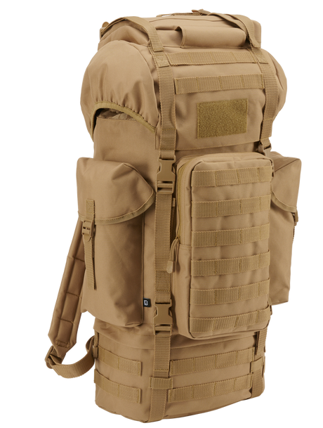 Sac à dos Brandit Combat MOLLE 65 L polyester 600D compartiment chaussures