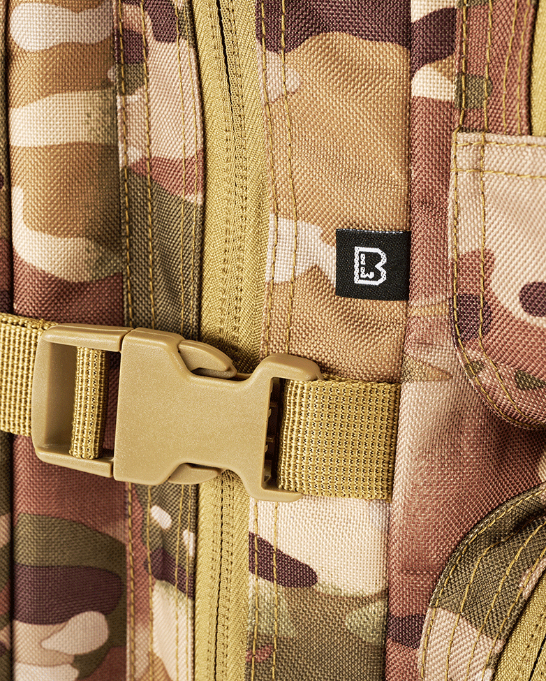 Sac à dos Brandit US Assault Pack Large 40 L MOLLE sangles ventrale et de poitrine