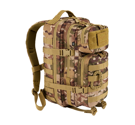 Sac à dos Brandit US Assault Pack Medium 25 L MOLLE poche frontale à organisateur