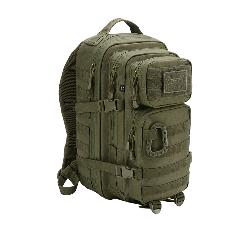 Sac à dos Brandit US Assault Pack Medium 25 L MOLLE poche frontale à organisateur