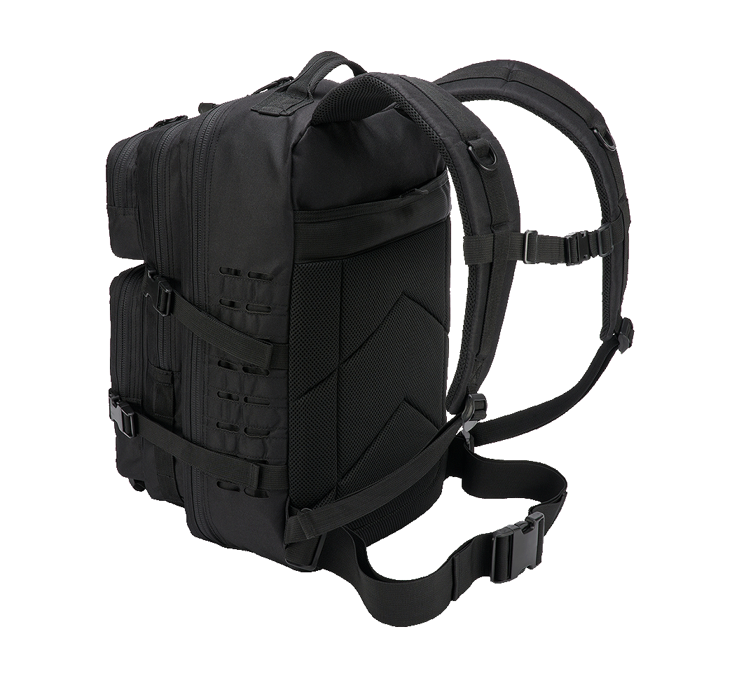 Sac à dos Brandit US Cooper Lasercut Large 40 L fixations découpées au laser