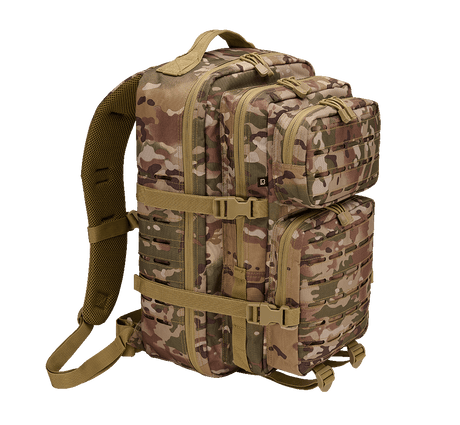 Sac à dos Brandit US Cooper Lasercut Large 40 L fixations découpées au laser