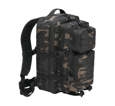 Sac à dos Brandit US Cooper Lasercut Large 40 L fixations découpées au laser