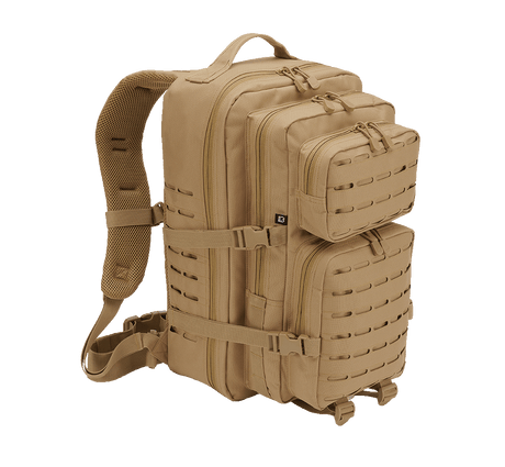 Sac à dos Brandit US Cooper Lasercut Large 40 L fixations découpées au laser
