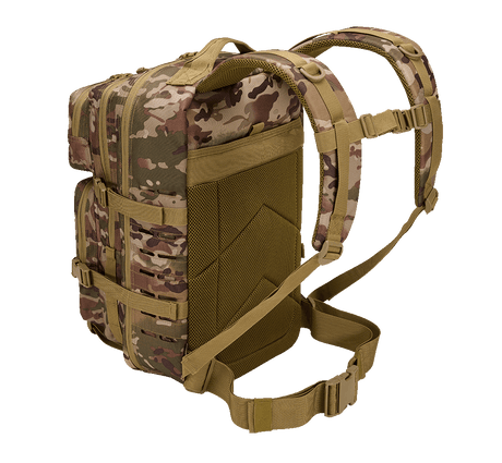 Sac à dos Brandit US Cooper Lasercut Large 40 L fixations découpées au laser