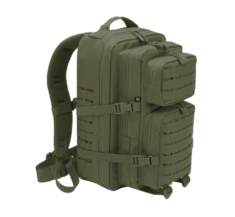 Sac à dos Brandit US Cooper Lasercut Large 40 L fixations découpées au laser