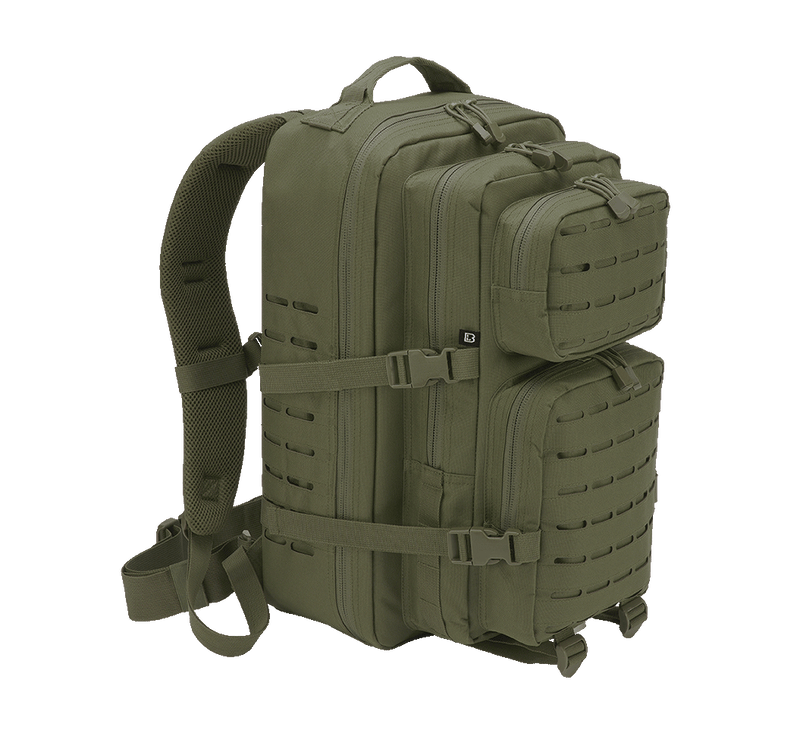 Sac à dos Brandit US Cooper Lasercut Large 40 L fixations découpées au laser