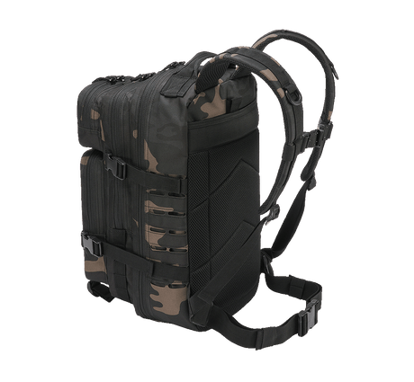 Sac à dos Brandit US Cooper Lasercut Medium 25 L fixations découpées au laser